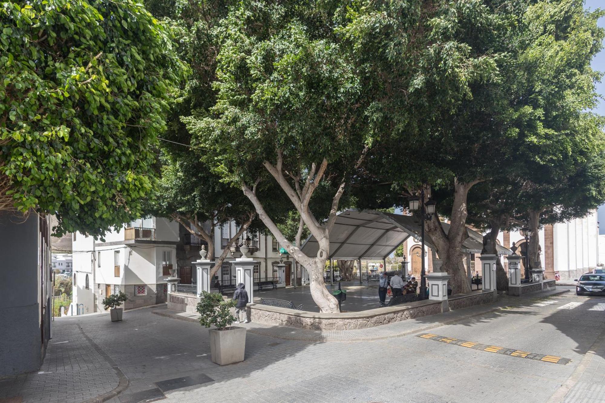 Апартаменты Casa Carmen Agaete Con Terraza Y Vistas Al Mar Экстерьер фото