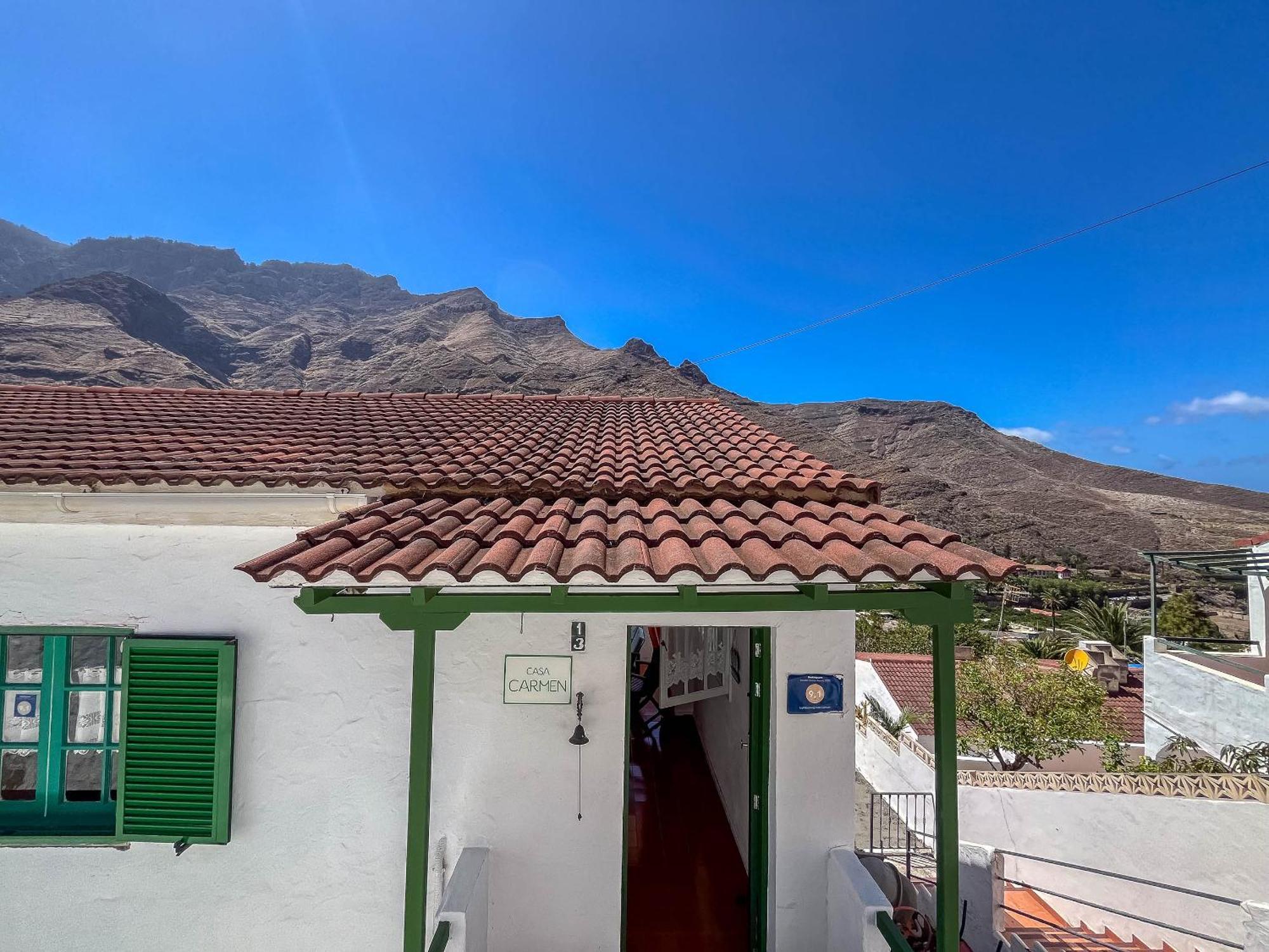 Апартаменты Casa Carmen Agaete Con Terraza Y Vistas Al Mar Экстерьер фото