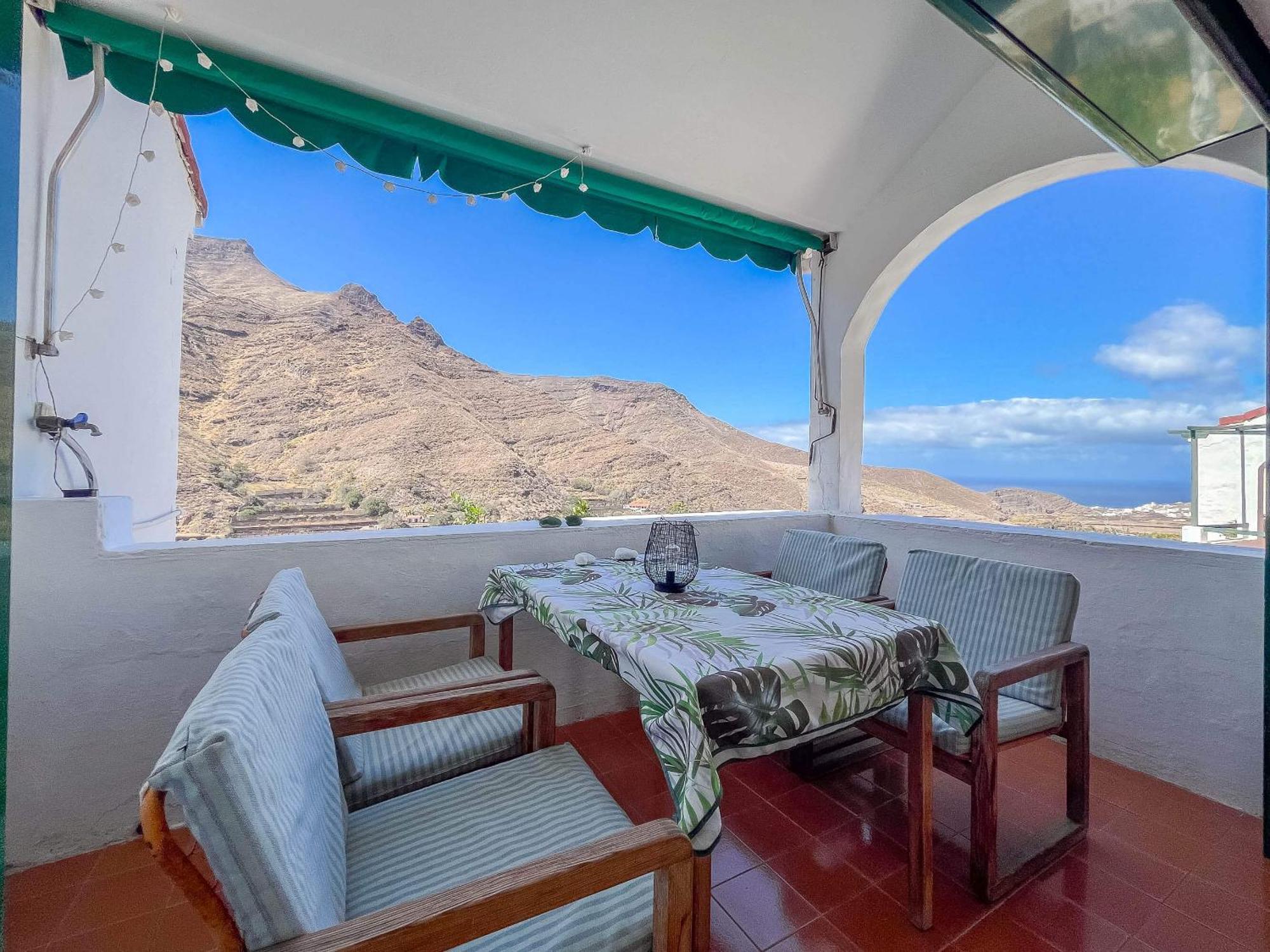 Апартаменты Casa Carmen Agaete Con Terraza Y Vistas Al Mar Экстерьер фото