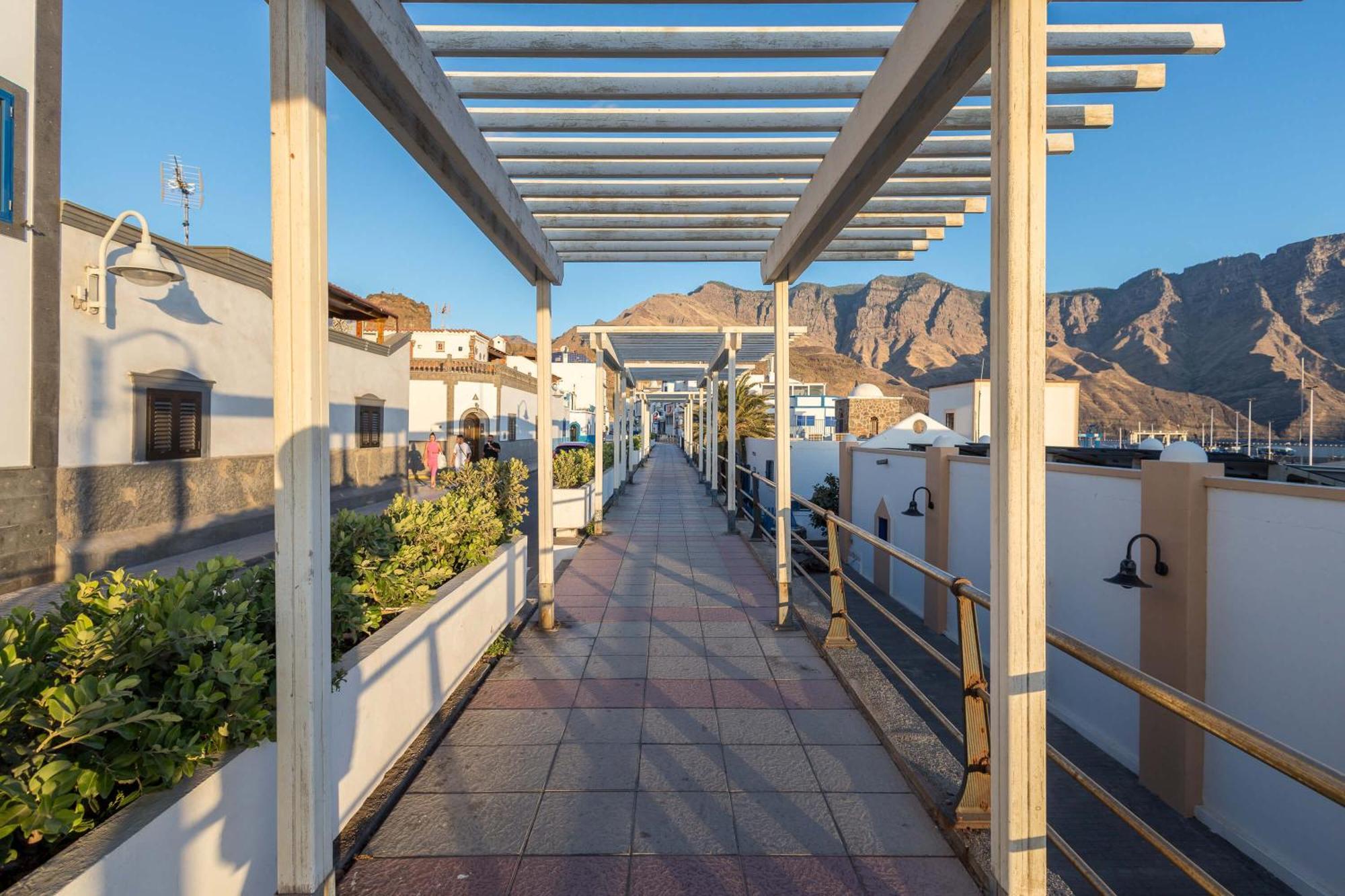 Апартаменты Casa Carmen Agaete Con Terraza Y Vistas Al Mar Экстерьер фото